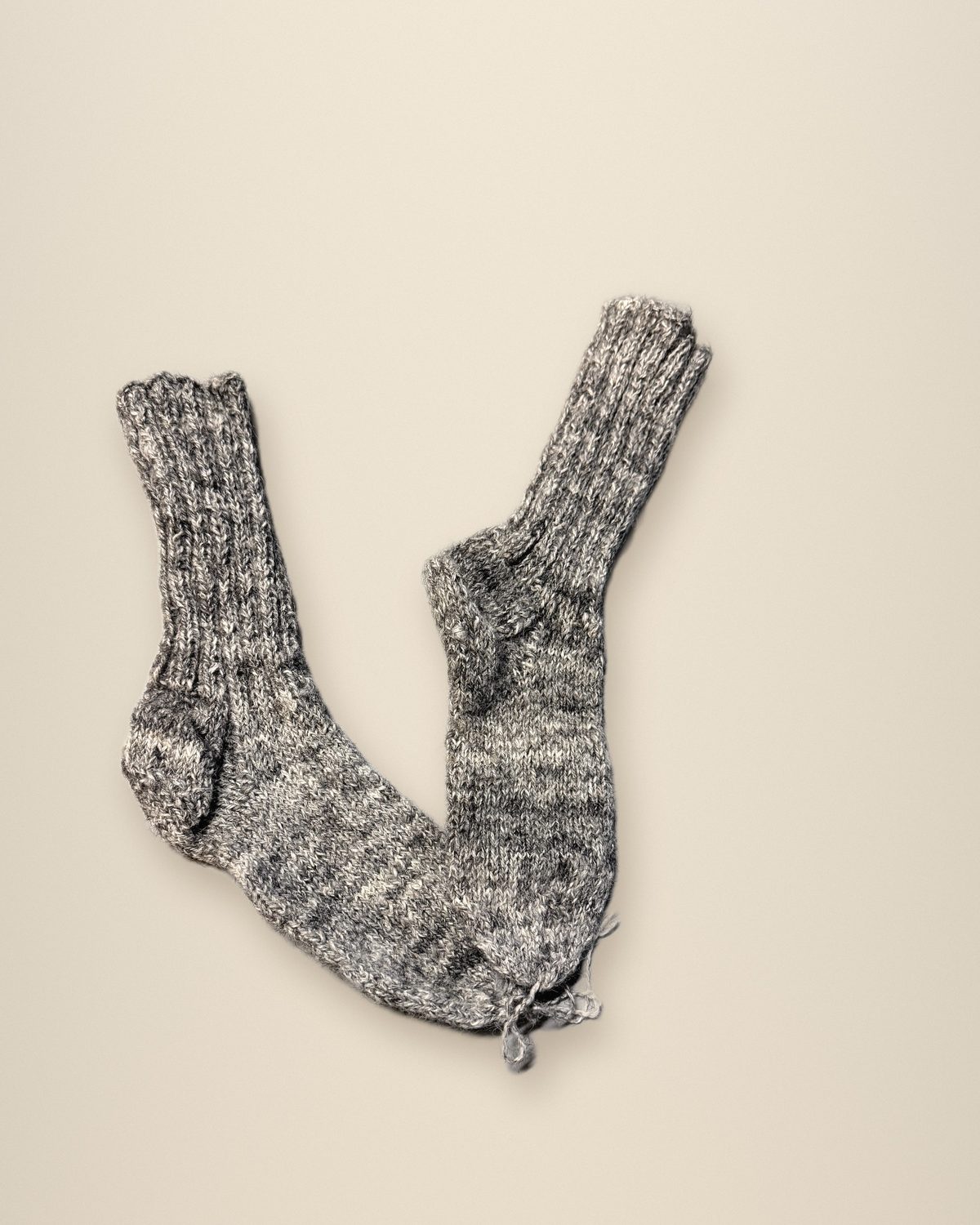 Farm Socks: Heather Grey